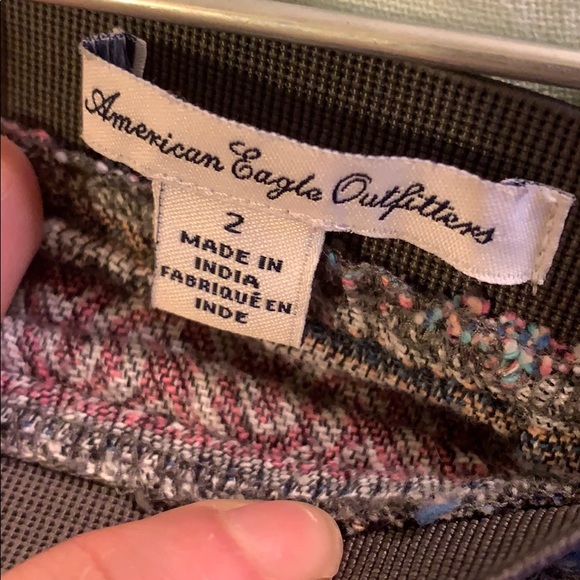 American Eagle Woven Mini-Skirt - Picture 3 of 4